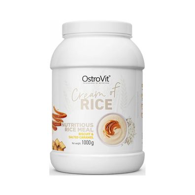 OstroVit Cream of Rice flavoured (1000g) Biscuit and Salted Caramel