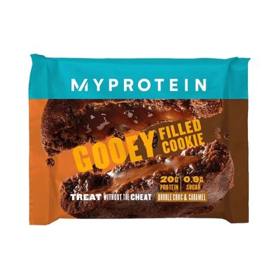 Myprotein Filled Protein Cookie (12x75g) Double Chocolate and Caramel