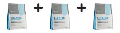 3 x OstroVit Supreme Pure Creatine Monohydrate (1000g) Unflavoured