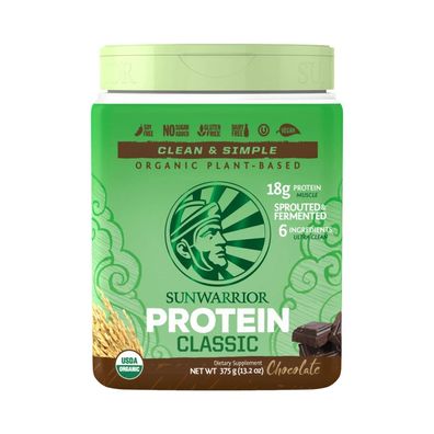 Sunwarrior Protein Classic Organic (375g) Chocolate