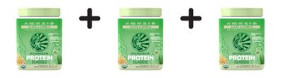 3 x Sunwarrior Protein Classic Organic (375g) Natural