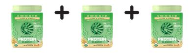 3 x Sunwarrior Protein Classic Organic (375g) Vanilla