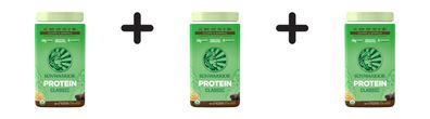 3 x Sunwarrior Protein Classic Organic (750g) Chocolate