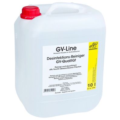 Desinfektionsreiniger GV 10 Liter disinfectant cleaner