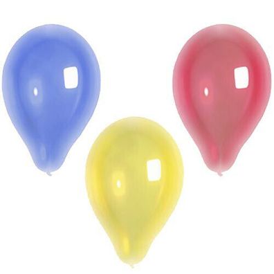 Luftballons Ø 25 cm farbig sortiert "Crystal" 120 Stück