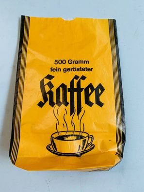 Kaffeebodenbeutel 500g Pergamin 17 x 26 cm Druck Fein gerösteter Kaffee