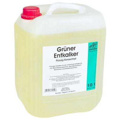 Grüner Entkalker Flüssig Konzentrat 10L Green Descaler Liquid Concentrate