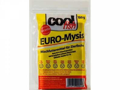 Cool fish Euro-Mysis Fischfutter tiefgekühlt 100 g (Inhalt Paket: 50 Stück)