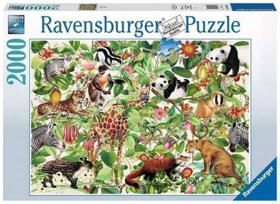 Ravensburger Puzzle 2000 Elemente Dschungel