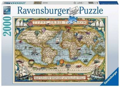 Ravensburger Puzzle 2000 Teile Rund um die Welt