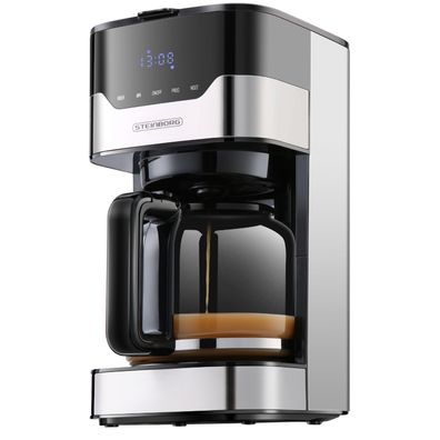 Steinborg Kaffeemaschine mit LED Display | 900 Watt | 1,5 Liter Kapazität | Digita...