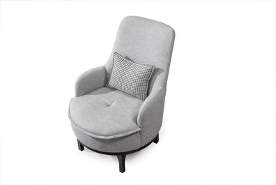 Sessel 1 Sitz Textil Lounge Luxus Neu Sessel Design Sessel Modern Neu