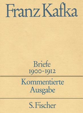 Briefe 1900-1912, Franz Kafka
