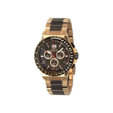 Zeno-Watch - Armbanduhr - Herren - Chrono - Goldfinger - 91055-5040Q-BRG-s1M