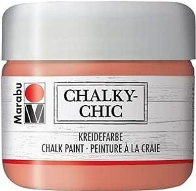 Marabu Chalky-Chic Kreidefarbe 225ml-Dose Lachs Gartenmöbel 120