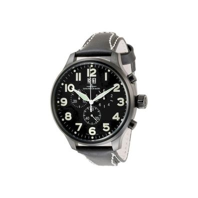 Zeno-Watch - Armbanduhr - Herren - Super Oversized Chrono - 6221-8040Q-bk-a1
