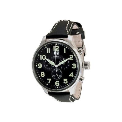 Zeno-Watch - Armbanduhr - Herren - Chrono - Super Oversized - 6221-8040Q-a1