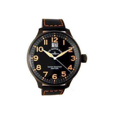 Zeno-Watch - Armbanduhr - Herren - Chrono - Super Oversized - 6221-7003Q-bk-a15