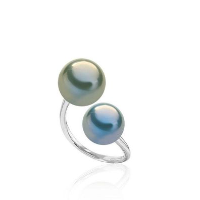 Luna-Pearls - 008.0537 - Ring - Damen - 750 Weißgold poliert