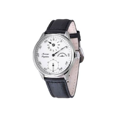 Zeno-Watch - Armbanduhr - Herren - Chrono - Godat II Regulator white - 6274Reg-e2