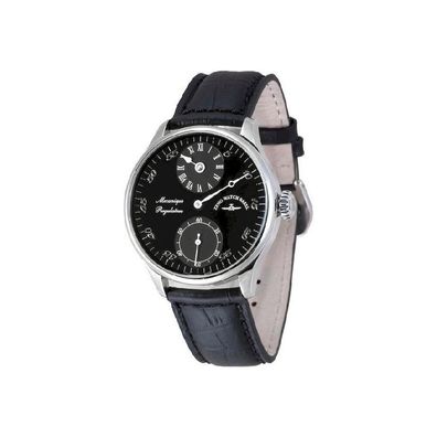 Zeno-Watch - Armbanduhr - Herren - Chrono - Godat II Regulator black - 6274Reg-e1