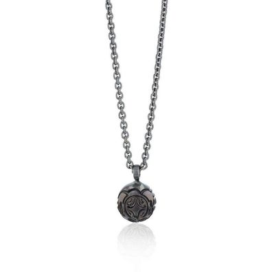 Luna-Pearls - 216.0947 - Collier - Damen - 925er Silber schwarz rhodiniert