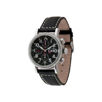 Zeno-Watch - Armbanduhr - Herren - Chrono - Nostalgia Chrono - 98080-a1