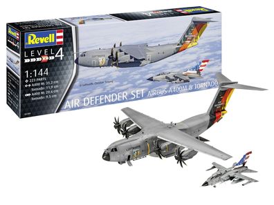Revell Air Defender Set in 1:144 Airbus A400 und Tornado 03789 Bausatz