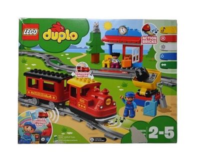 LEGO DUPLO Dampfeisenbahn, Eisenbahn , Zug 10874 unvollständig Ersatzteil Set