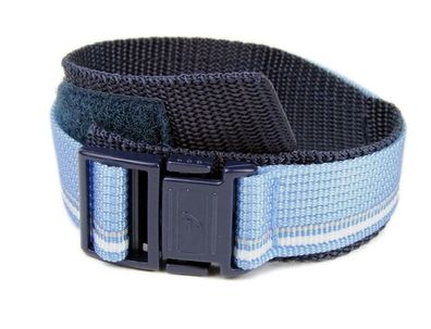 Casio Baby-G BG-166V Uhrenarmband 20mm Textilband Klettband blau