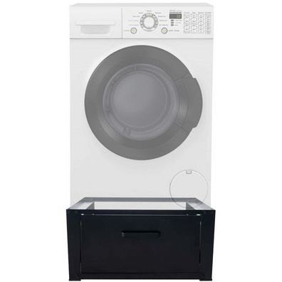 Waschmaschinen-Untergestell Folly (Farbe: schwarz)