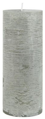 Rustikale Kerze, 4178-18 grau, 18 cm 1 St