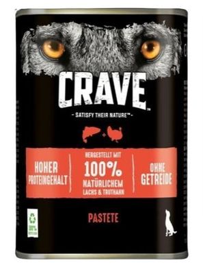 Crave Premium Hundefutter mit Lachs & Pute - 400g