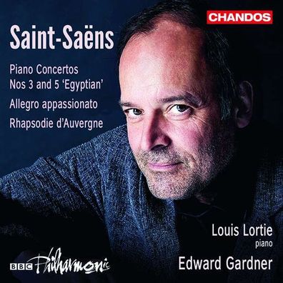Camille Saint-Saens (1835-1921): Klavierkonzerte Nr.3 & 5 - Chandos - (CD / Titel...
