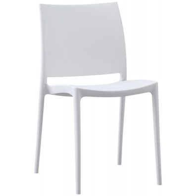Stuhl Meton (Farbe: weiß)
