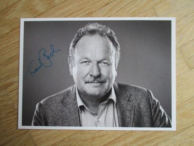 MdB Die Grünen Politiker Frank Bsirske - handsigniertes Autogramm!!!