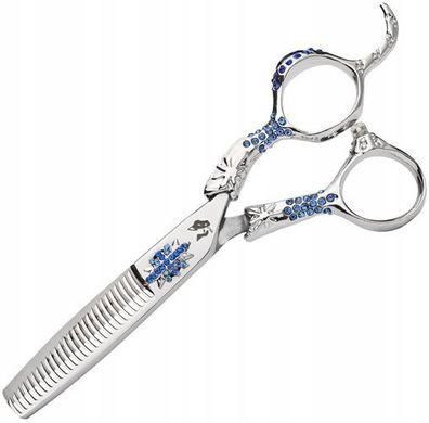 WOLF Degloving Rechtshänderschere 6.0 Sapphire Offset-Haarschneidemaschine
