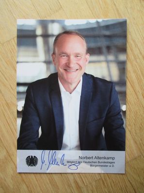 MdB CDU Politiker Norbert Altenkamp - handsigniertes Autogramm!!!