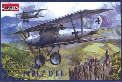 Roden 1:72 3 Pfalz D. III World War 1
