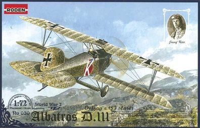 Roden 1:72 30 Albatros D. III Oeffag s.153(late)