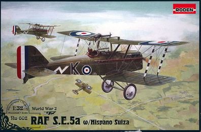 Roden 1:32 602 RAF S.E.5a w/ Hispano Suiza