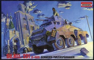 Roden 1:72 702 Sd. Kfz. 231 Schwerer Panzerspähwagen