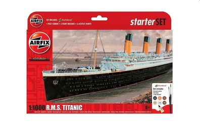 Airfix 1:100 A55314 RMS Titanic Starter Set - NEU