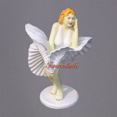 Marilyn Monroe lebensgroß Figur Statue Skulptur Aufstellfigur Deko Dekoration Fan