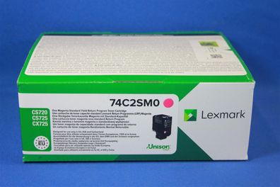 Lexmark 74C2SM0 Toner Magenta -A