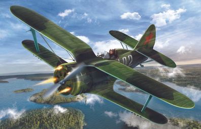 ICM 1:32 32010 I-153, WWII Soviet Fighter(100% new molds
