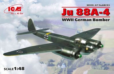 ICM 1:48 48233 Ju 88A-4, WWII German Bomber
