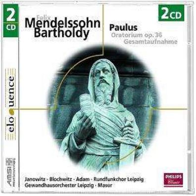 Felix Mendelssohn Bartholdy (1809-1847): Paulus - Philips 4761901 - (CD / Titel: A-G