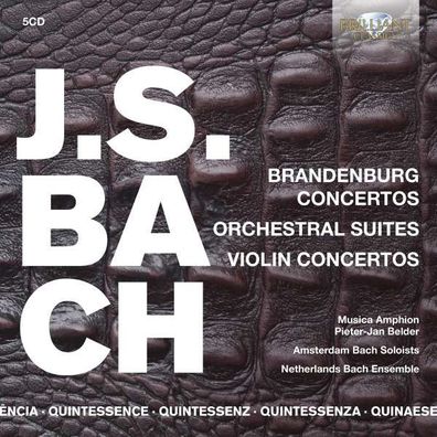 Johann Sebastian Bach (1685-1750) - Brandenburgische Konzerte Nr.1-6 - - (CD / B)