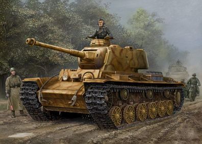 Hobby Boss 1:48 84818 German Pz. Kpfw KV-1 756( r ) tank